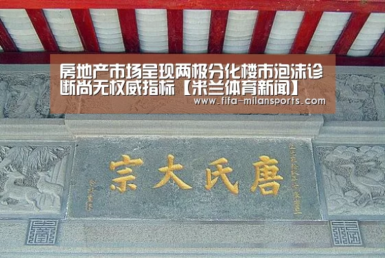房地产市场呈现两极分化楼市泡沫诊断尚无权威指标【米兰体育新闻】